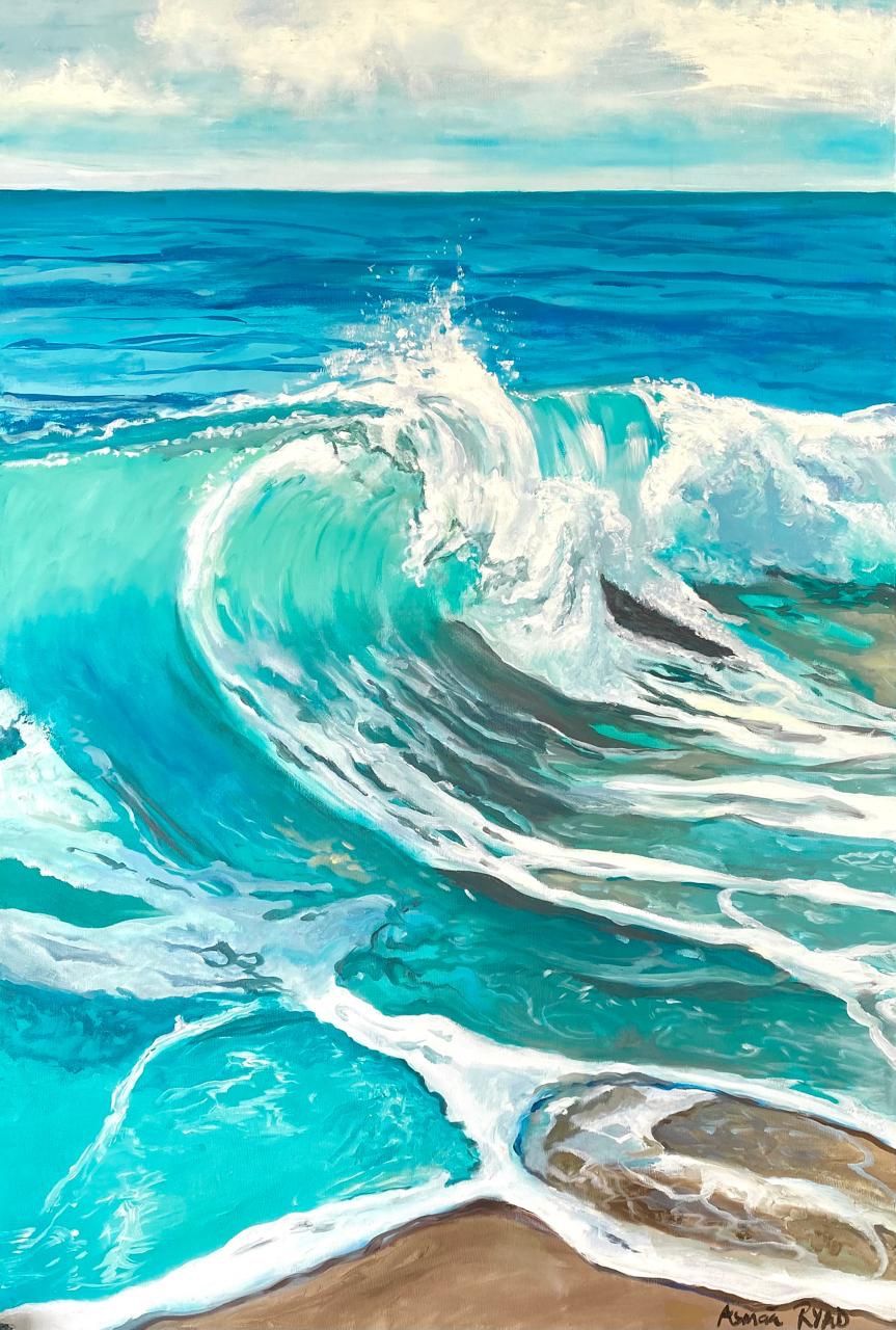 L'attente de ma vague - Asmaa-Ryad